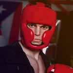 Protective Gear Guard Head Professional  Boxing Training Sanda Protective Gear Helmet