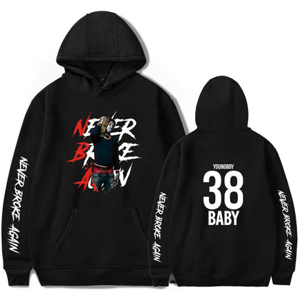 Fashion YoungBoy Never Broke Again Hoodies Men women