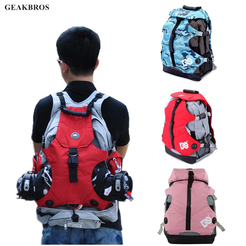 Carry Bag Kid Ice Skates Storage Knapsack Outdoor Sports Bag