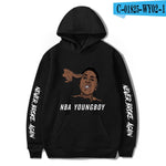 Fashion YoungBoy Never Broke Again Hoodies Men women