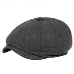 Men beret vintage Herringbone Gatsby Tweed peaky blinders hat