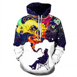 Anime Hoodies Men/Women 3D Sweatshirts With Hat Hoody