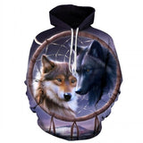 Anime Hoodies Men/Women 3D Sweatshirts With Hat Hoody