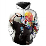 Anime Hoodies Men/Women 3D Sweatshirts With Hat Hoody