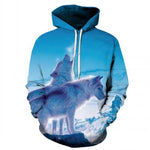 Anime Hoodies Men/Women 3D Sweatshirts With Hat Hoody