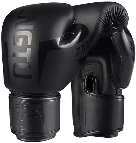 ZTTY Kick Boxing Gloves for Men Women PU Karate Muay Thai Guantes De Boxeo Free Fight MMA Sanda Training Adults Kids Equipment