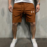 Men Trousers Fitness Streetwear Skinny Gym Shorts Male Short Pants