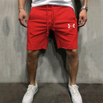 Men Trousers Fitness Streetwear Skinny Gym Shorts Male Short Pants