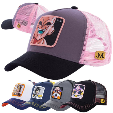 Newest Dragon Ball Hat All 40 Styles Mesh Baseball Cap