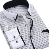 Male Social Business Dress Shirt Brand Men Clothing Soft Comfortable