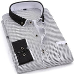 Male Social Business Dress Shirt Brand Men Clothing Soft Comfortable