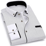 Male Social Business Dress Shirt Brand Men Clothing Soft Comfortable