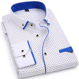 Male Social Business Dress Shirt Brand Men Clothing Soft Comfortable