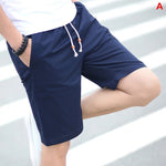 Trousers Sports Shorts Loose Knit Straight Casual Pants Cotton Short Pants New 4XL