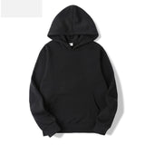 Male Casual Hoodies Sweatshirts Men's Solid Color Hoodies Sweatshirt Tops