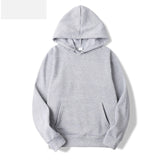 Male Casual Hoodies Sweatshirts Men's Solid Color Hoodies Sweatshirt Tops