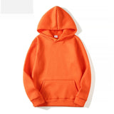 Male Casual Hoodies Sweatshirts Men's Solid Color Hoodies Sweatshirt Tops