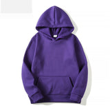 Male Casual Hoodies Sweatshirts Men's Solid Color Hoodies Sweatshirt Tops