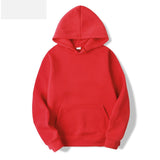 Male Casual Hoodies Sweatshirts Men's Solid Color Hoodies Sweatshirt Tops