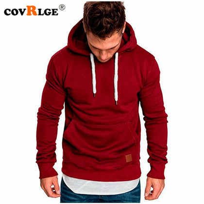 Covrlge Mens Sweatshirt Long Sleeve Autumn Spring Casual Hoodies