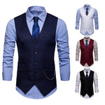 Vest Men European Men's Accessories with A Club Jacket