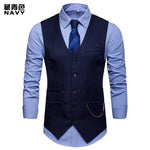 Vest Men European Men's Accessories with A Club Jacket