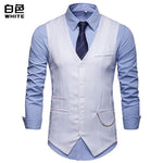 Vest Men European Men's Accessories with A Club Jacket