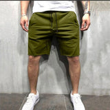 Men Trousers Fitness Streetwear Skinny Gym Shorts Male Short Pants