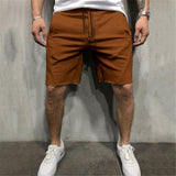 Men Trousers Fitness Streetwear Skinny Gym Shorts Male Short Pants